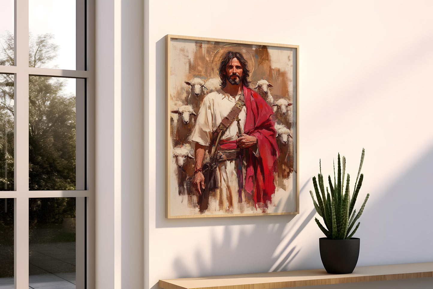 Jesus Wall Art | Religion Decor | Jesus Wall Decor | Religious Christian Canvas Print | Spiritual Faith Wall Decor | Christian Wall Art