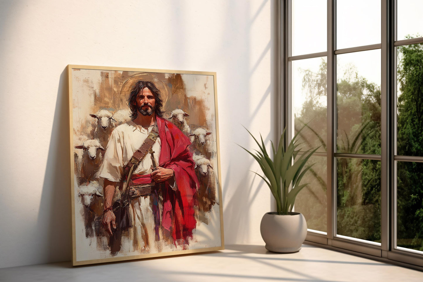 Jesus Wall Art | Religion Decor | Jesus Wall Decor | Religious Christian Canvas Print | Spiritual Faith Wall Decor | Christian Wall Art