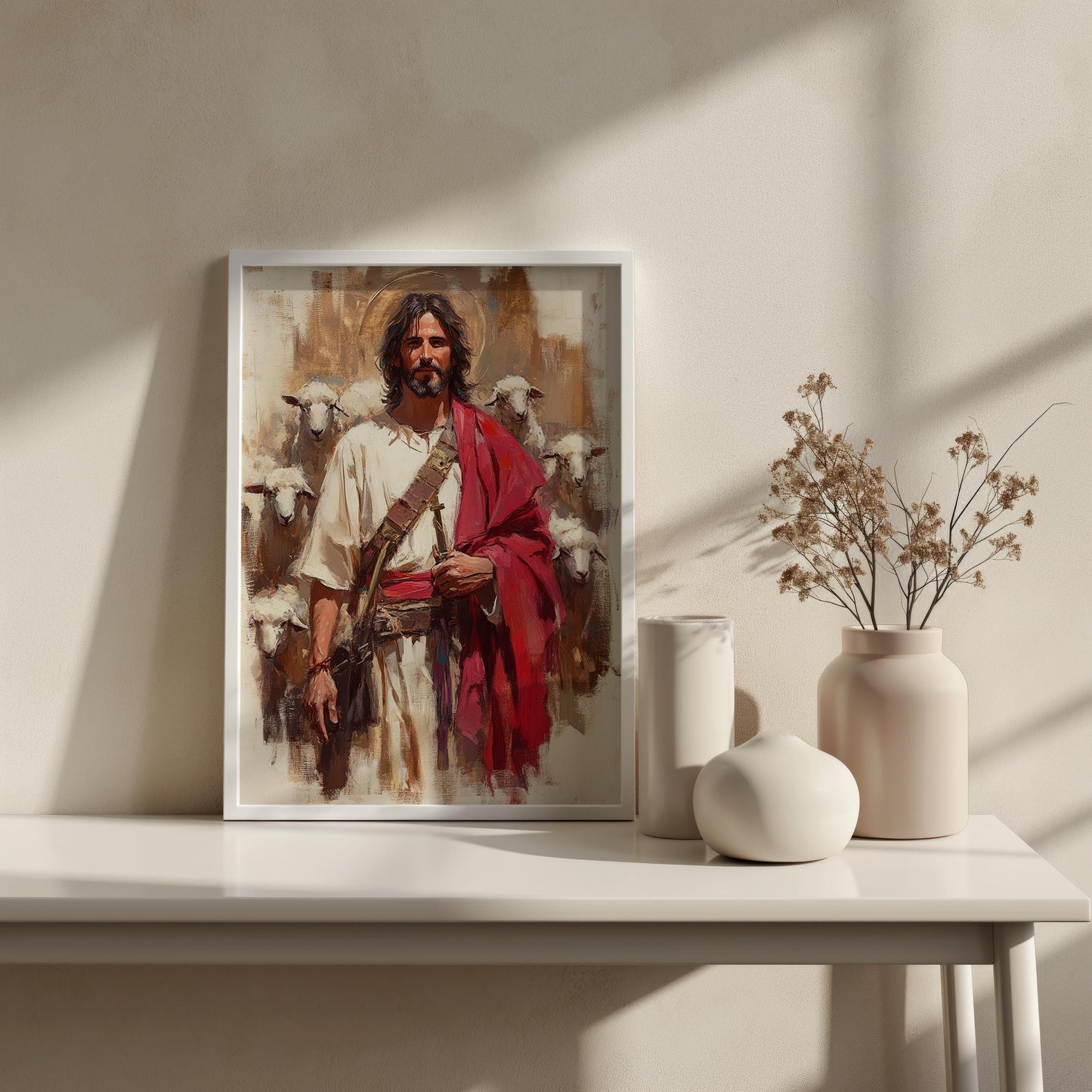 Jesus Wall Art | Religion Decor | Jesus Wall Decor | Religious Christian Canvas Print | Spiritual Faith Wall Decor | Christian Wall Art