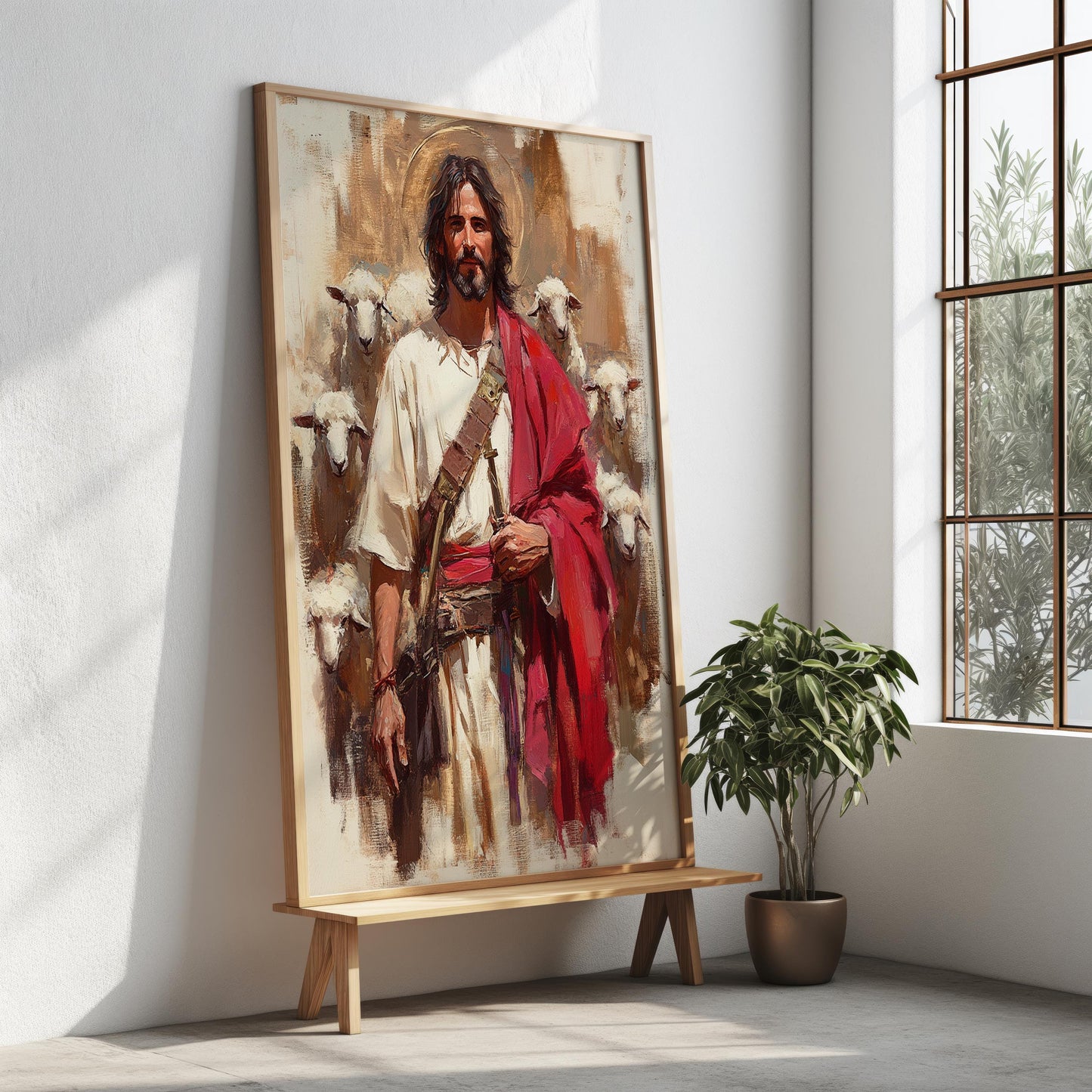 Jesus Wall Art | Religion Decor | Jesus Wall Decor | Religious Christian Canvas Print | Spiritual Faith Wall Decor | Christian Wall Art