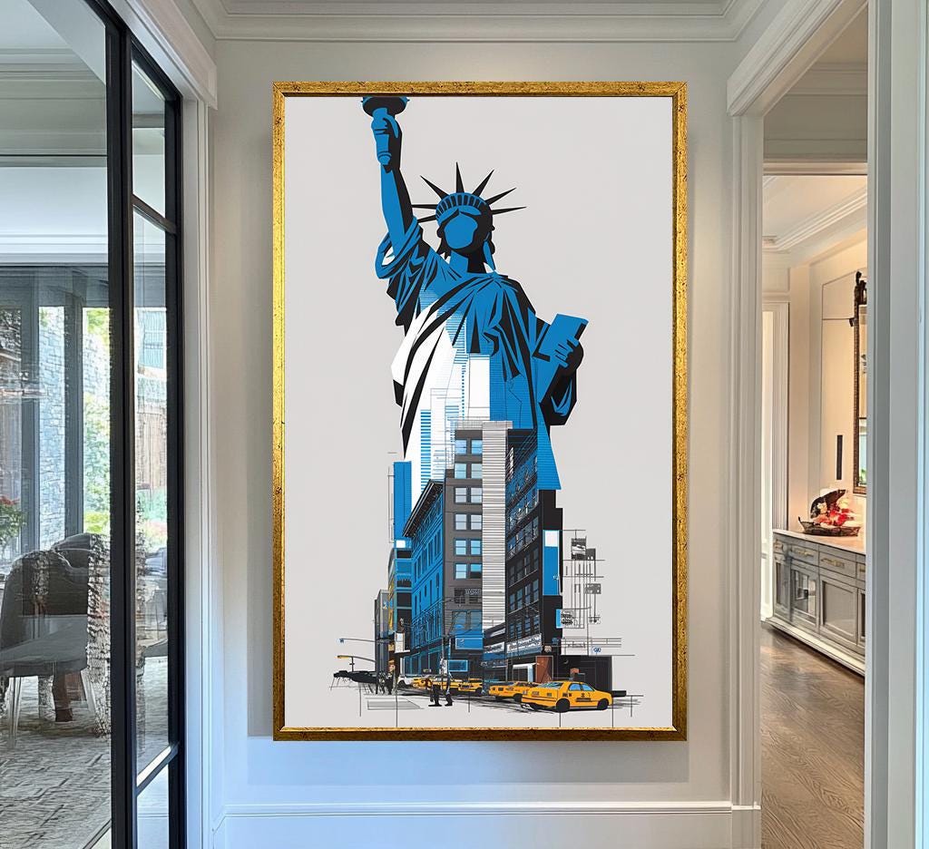 statue of liberty ornament christmas | statue of liberty wall art | statue of liberty wall decor | statue of liberty wall  wall hanging