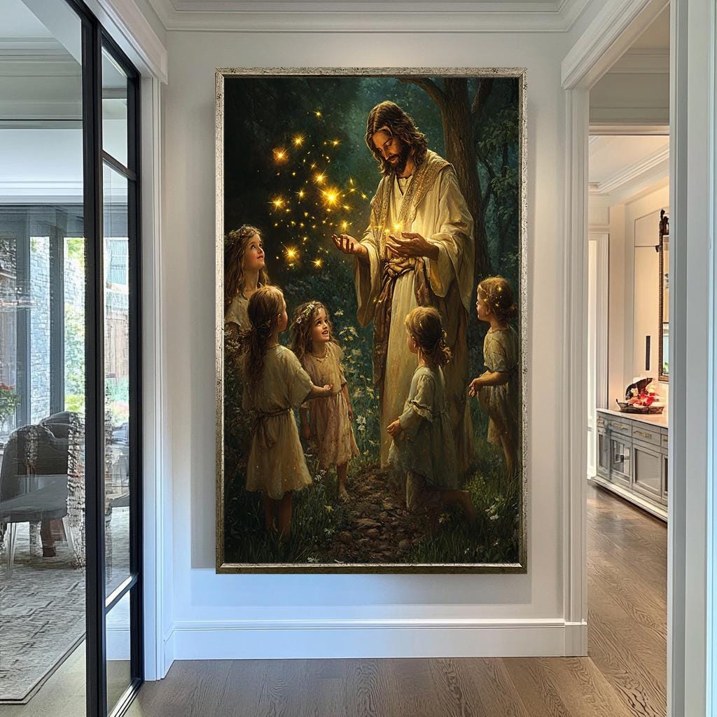 jesus wall art, jesus and children , jesus wall art canvas, jesus wall art for kids, jesus wall art christmas, jesus wall art decor