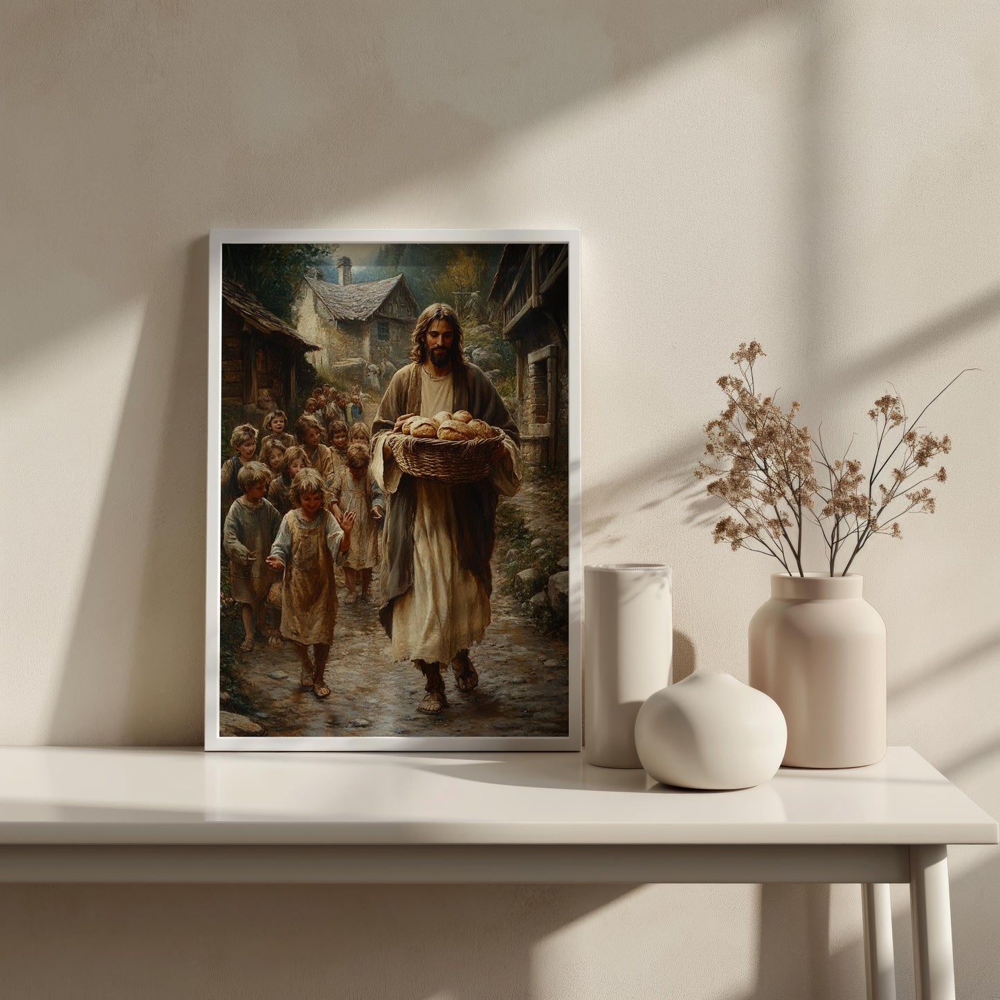 Jesus and the Children Wall Art | jesus wall art, Religious Gift , jesus wall art canvas, jesus wall art christmas, jesus wall decor