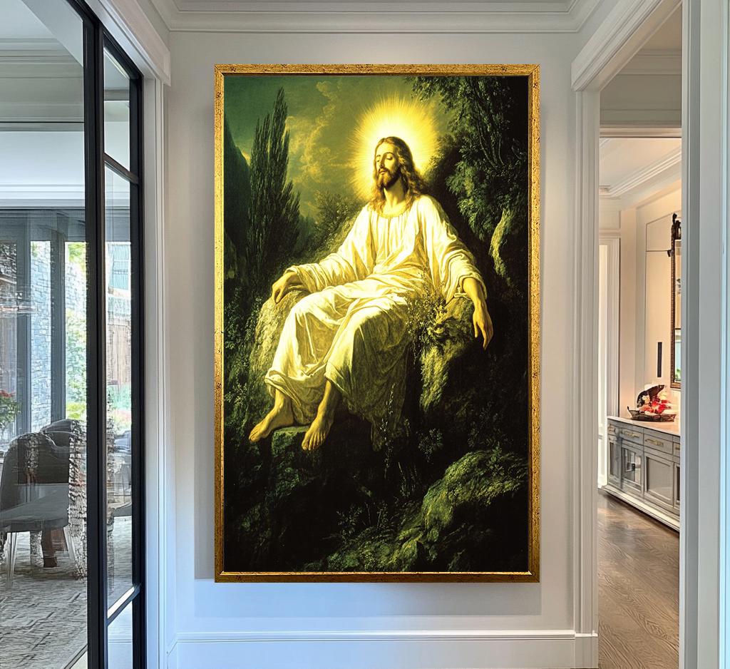 Jesus Peace Garden Wall Art | jesus wall art, Religious Gift , jesus wall art canvas, jesus wall art christmas, jesus wall decor