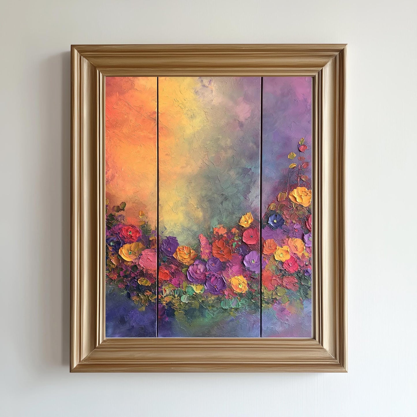 floral abstract canvas wall art | floral abstract wall art | abstract wall decor | abstract floral wall art | abstract flower wall art