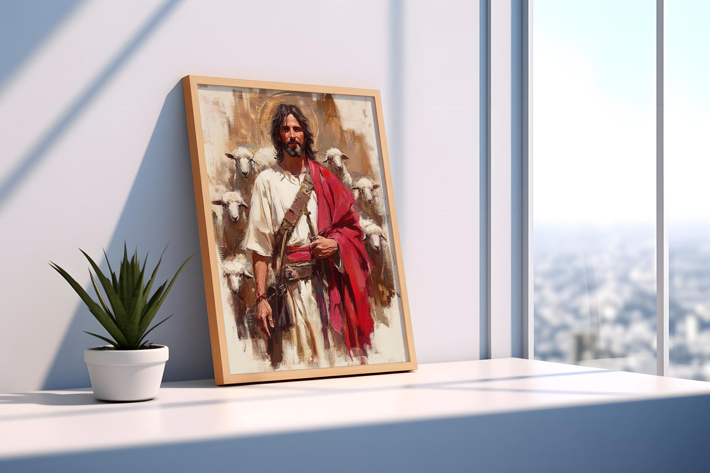 Jesus Wall Art | Religion Decor | Jesus Wall Decor | Religious Christian Canvas Print | Spiritual Faith Wall Decor | Christian Wall Art