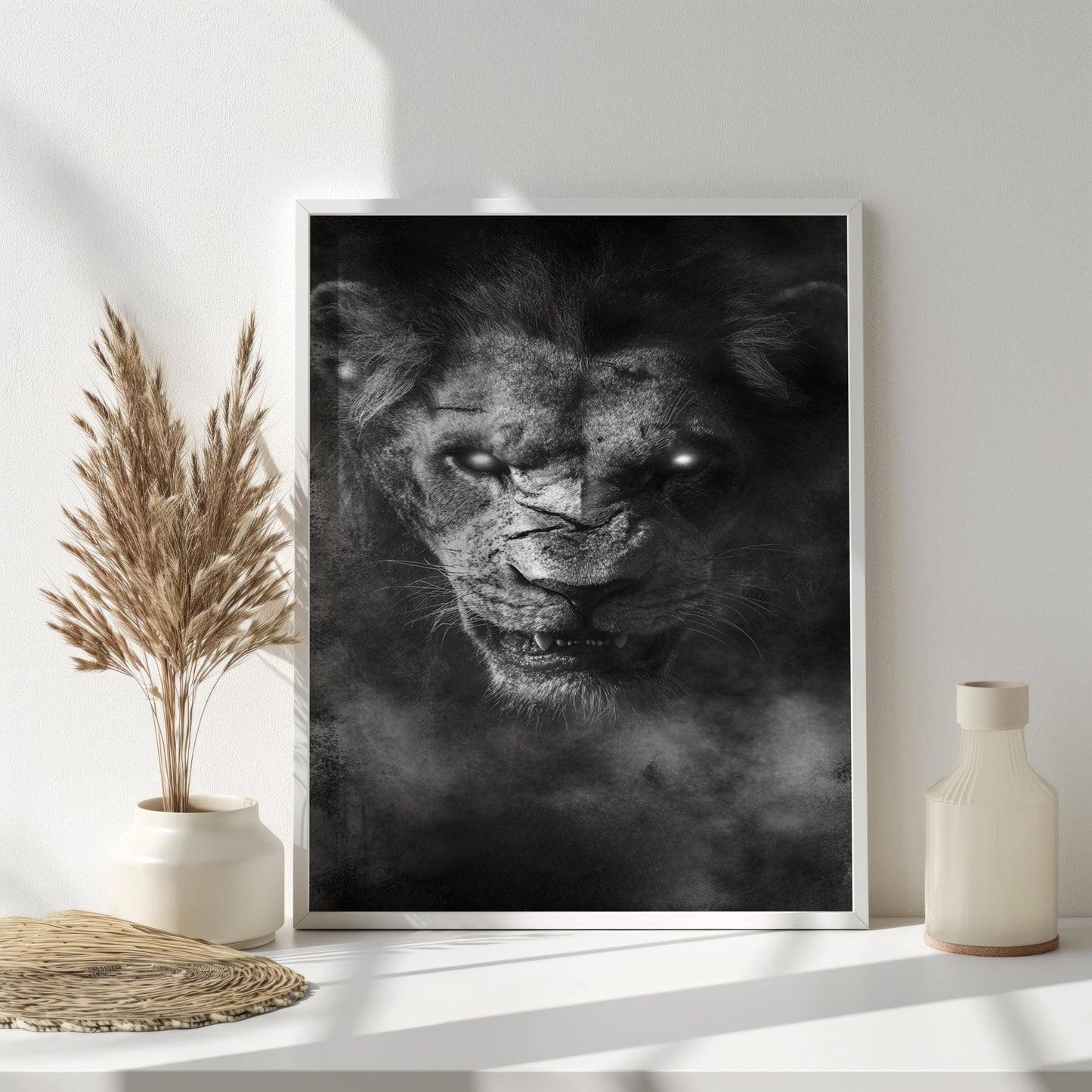 lion wall art | Lion Face Wall Art | for bedroom | for living room | lion wall art canvas | lion art large | lion for bathroom | lion art