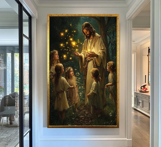 jesus wall art, jesus and children , jesus wall art canvas, jesus wall art for kids, jesus wall art christmas, jesus wall art decor