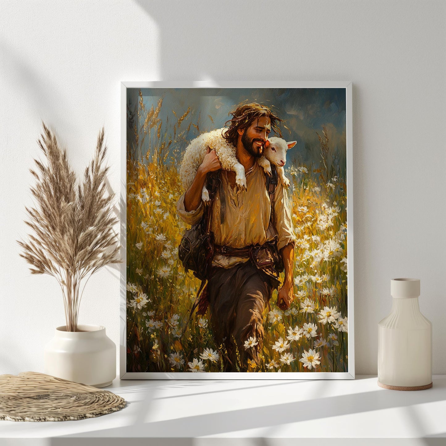 Good Shepherd Wall Art | jesus wall art, Religious Gift , jesus wall art canvas, jesus wall art christmas, jesus wall decor | Jesus Prints