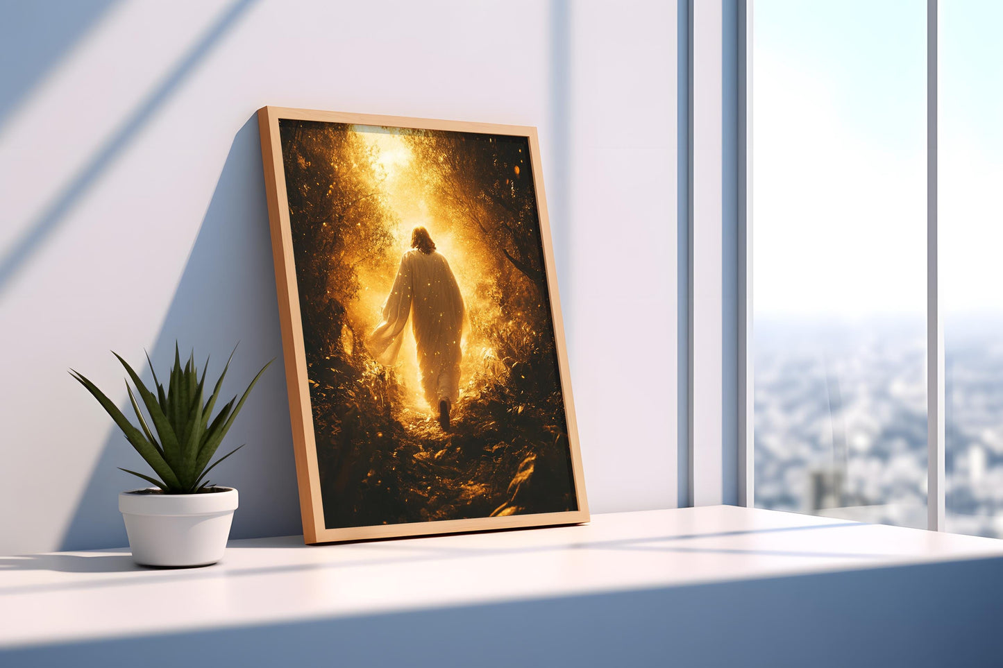 Jesus Golden Light Wall Art | jesus wall art, Religious Gift , jesus wall art canvas, jesus wall art christmas, jesus wall decor