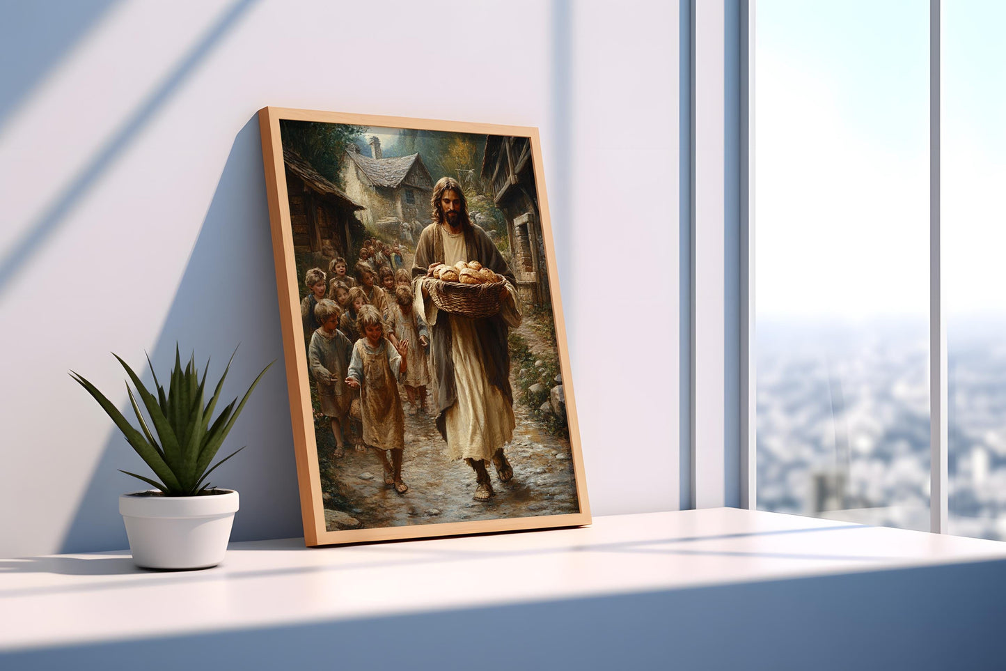 Jesus and the Children Wall Art | jesus wall art, Religious Gift , jesus wall art canvas, jesus wall art christmas, jesus wall decor