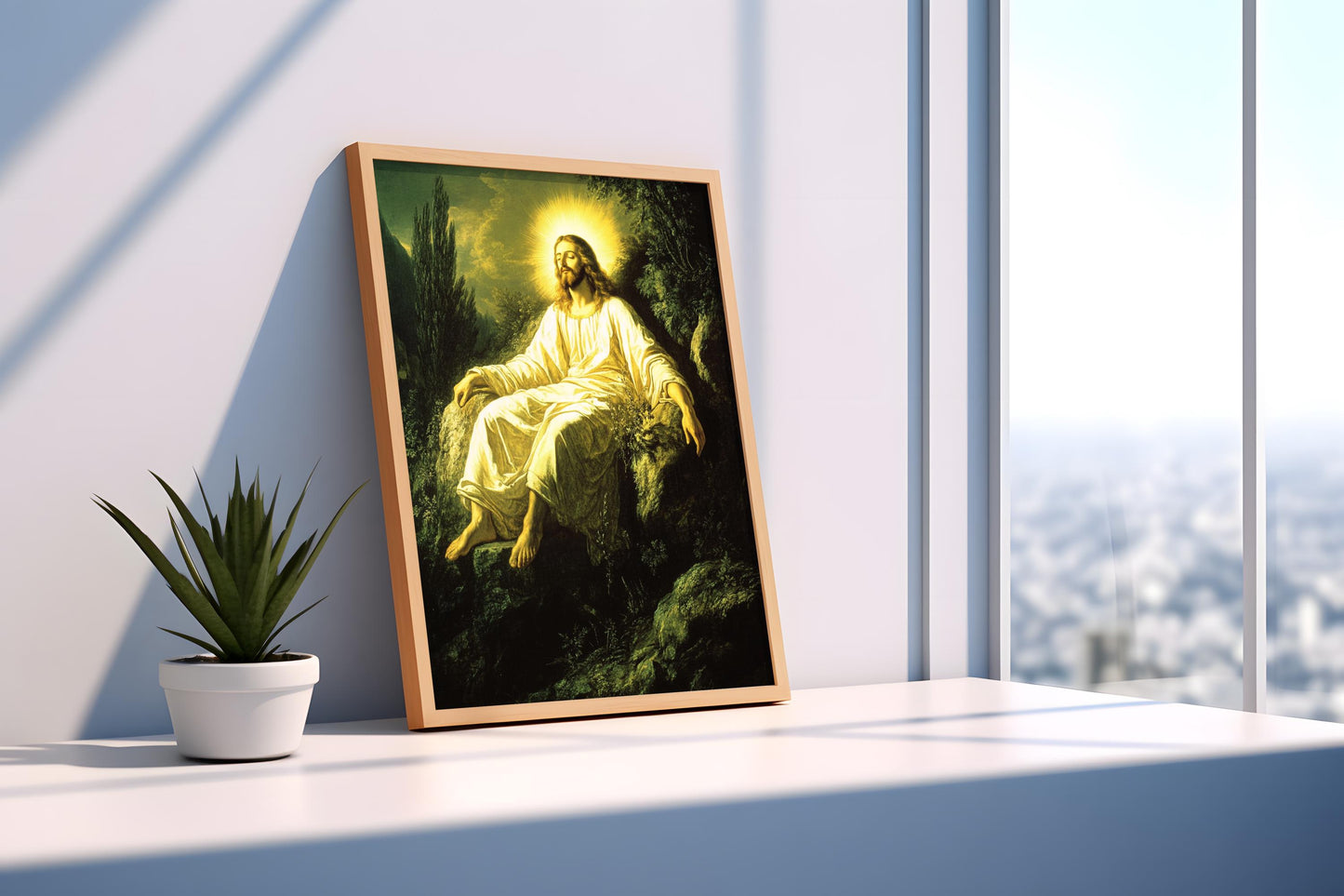 Jesus Peace Garden Wall Art | jesus wall art, Religious Gift , jesus wall art canvas, jesus wall art christmas, jesus wall decor