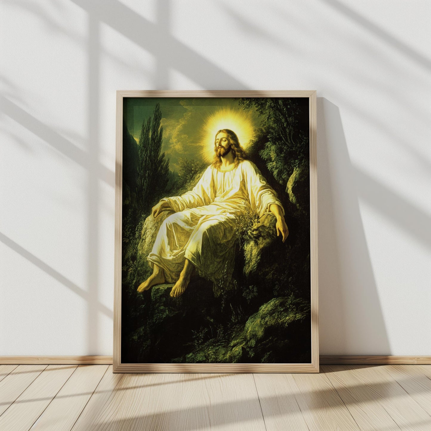 Jesus Peace Garden Wall Art | jesus wall art, Religious Gift , jesus wall art canvas, jesus wall art christmas, jesus wall decor